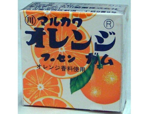 UPC 0000049481204 丸川製菓 オレンジマーブルガム 4粒 スイーツ・お菓子 画像