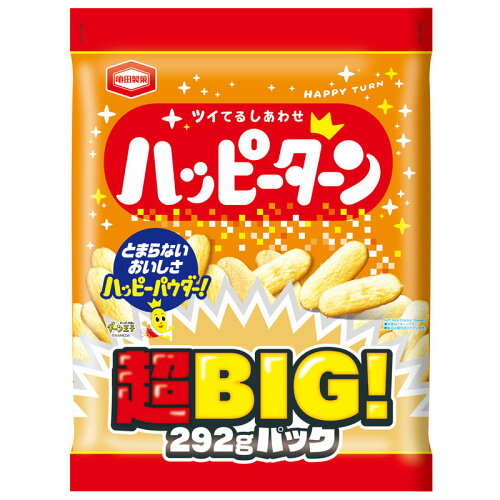 JAN 4510656200953 亀田製菓 ハッピーターン 超BIGパック 292g アジカル株式会社 食品 画像