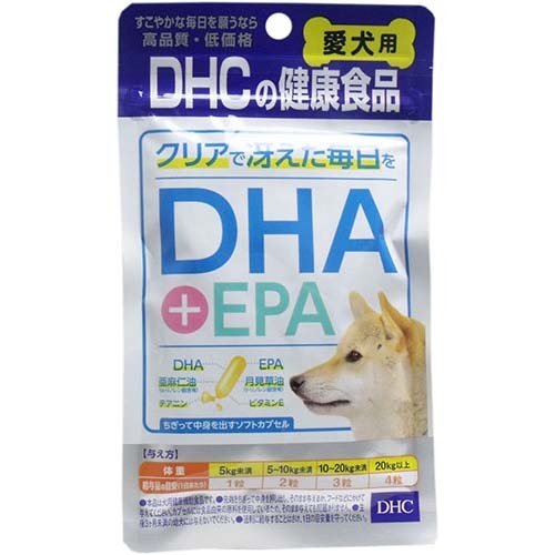 JAN 4511413622858 DHC 愛犬用 DHA+EPA(60粒) 株式会社ディーエイチシー ペット・ペットグッズ 画像