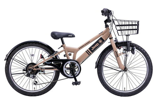 JAN 4511577063726 ジープ｜Jeep 24型 子供用自転車 JE-24S SAND/外装6段変速 2022年モデル GSジャパン株式会社 スポーツ・アウトドア 画像