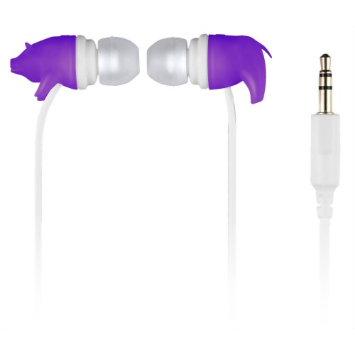 JAN 4511677057205 グリーンハウス ぶた形 カナル式イヤホン GH-ERC-PIGV 紫色 株式会社グリーンハウス 花・ガーデン・DIY 画像