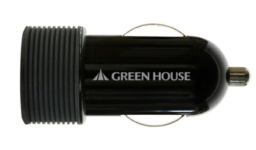 JAN 4511677081958 GREEN HOUSE USBシガーソケット充電アダプタ GH-CC-U1AK 株式会社グリーンハウス TV・オーディオ・カメラ 画像