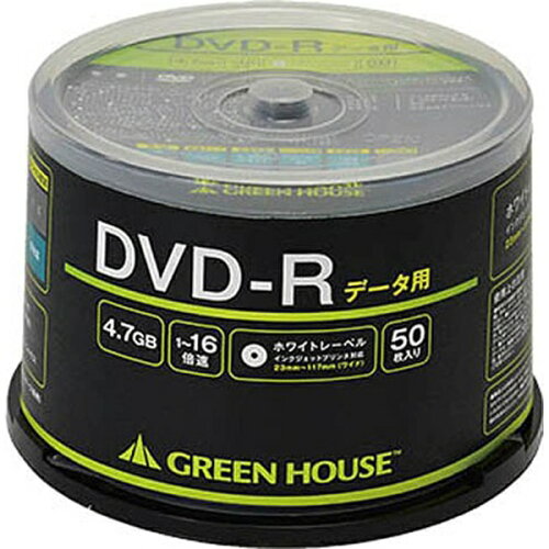 JAN 4511677105647 GREEN HOUSE データ用DVD-R GH-DVDRDA50 株式会社グリーンハウス TV・オーディオ・カメラ 画像