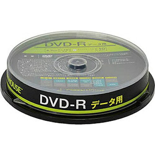 JAN 4511677105654 グリーンハウス DVD-R GH-DVDRDA10 株式会社グリーンハウス TV・オーディオ・カメラ 画像