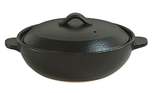JAN 4512044208626 マルヨシ陶器 フェリーチェ Black 8号鍋 M0862 株式会社マルヨシ陶器 キッチン用品・食器・調理器具 画像