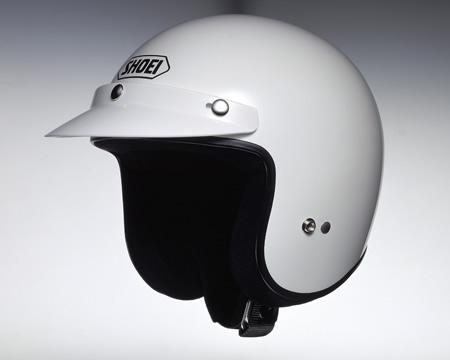 JAN 4512048104252 SHOEI ショウエイ ジェットヘルメット SR-J エスアール-ジェイ ホワイト ヘルメット サイズ：XS 53cm 株式会社SHOEI 車用品・バイク用品 画像