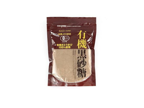 JAN 4512704320750 富士貿易 サニーファーム　有機黒砂糖　３００ｇ 富士貿易株式会社 食品 画像