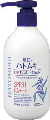 JAN 4513574027732 麗白 ハトムギUVミルキージェル(250ml) 熊野油脂株式会社 美容・コスメ・香水 画像