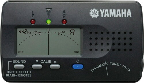 JAN 4513744037349 YAMAHA ヤマハ クロマチックチューナー ブラック TD-18BK 株式会社ヤマハミュージックジャパン 楽器・音響機器 画像