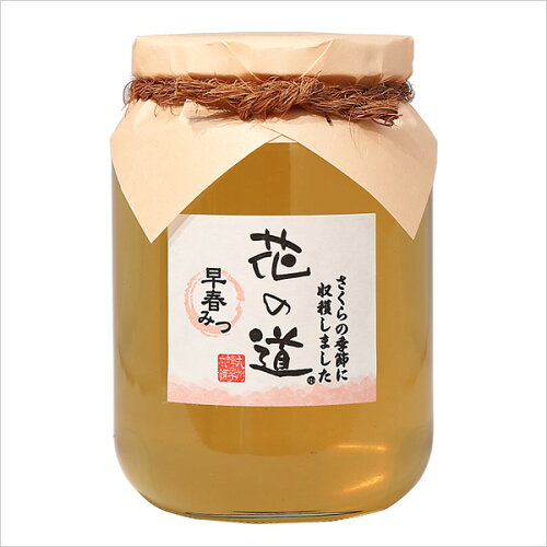JAN 4513912000182 国産蜂蜜 花の道 早春みつさくら  株式会社九州蜂の子本舗 食品 画像