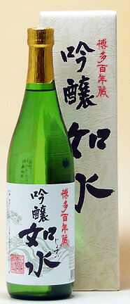 JAN 4514586100147 如水 吟醸 箱入 720ml 石蔵酒造株式会社 日本酒・焼酎 画像