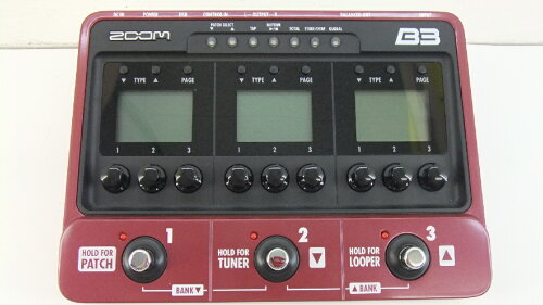 JAN 4515260010448 ZOOM ベース用エフェクト・アンプシミュレーター B3 株式会社ズーム 楽器・音響機器 画像
