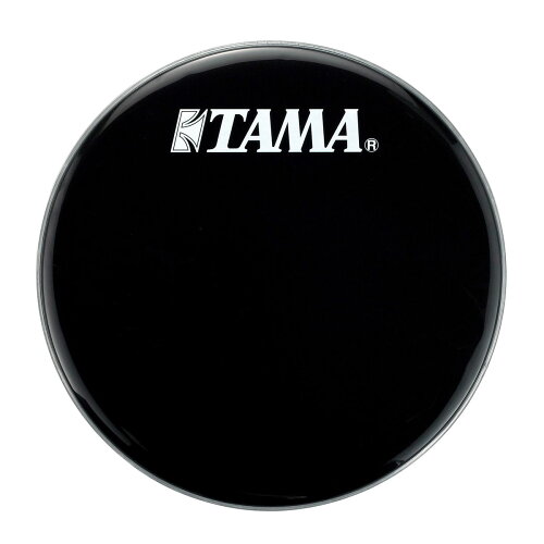 JAN 4515276229087 TAMA タマ ドラムヘッド 黒地 TAMAロゴ白 20インチ 星野楽器株式会社 楽器・音響機器 画像