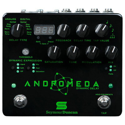 JAN 4515303031294 Seymour Duncan Andromeda -Dynamic Delay- 株式会社イー・エス・ピー 楽器・音響機器 画像