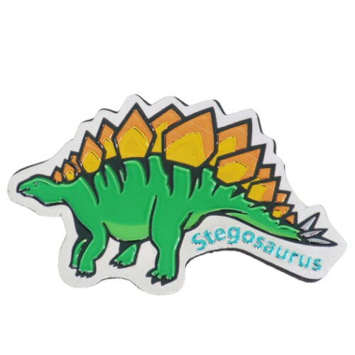 JAN 4519077142705 エッチング ダイカット マグネット 磁石 ステゴサウルス 恐竜 ステッドファスト グッズ 有限会社ノーブルクリエーション キッチン用品・食器・調理器具 画像