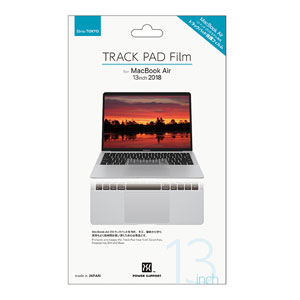 JAN 4519756802838 パワーサポート Track Pad Film for MacBook Air 13inch （Late 2018） PTF-83 株式会社パワーサポート パソコン・周辺機器 画像