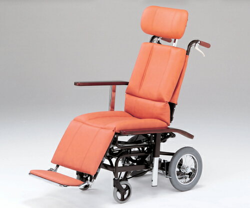 JAN 4519856009533 フルリクライニング車椅子 スチール製 nhr-7 介助式    約  日進医療器株式会社 花・ガーデン・DIY 画像
