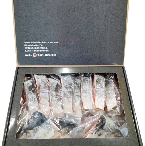 JAN 4520876800406 網走水産 紅鮭姿切身 1.3~1.6kg AP-068 株式会社丸中しれとこ食品 食品 画像