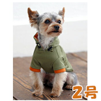 JAN 4521599065837 Rパーカー　カーキー　2号 有限会社犬と生活 ペット・ペットグッズ 画像