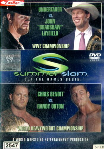 JAN 4522174000403 DVD WWE サマースラム 2004 株式会社ユークス CD・DVD 画像