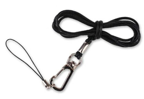 JAN 4522327105894 HAMEE｜ハミィ 本革ネックストラップブラックSLIM 105894 Hamee株式会社 スマートフォン・タブレット 画像