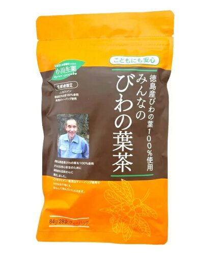 JAN 4522968109428 みんなのびわの葉茶(3g*28包) 株式会社小川生薬 水・ソフトドリンク 画像