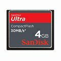 JAN 4523052006357 Ultra(R) サンディスク ウルトラ(R) コンパクトフラッシュ(R)カード 4GB ウエスタンデジタル(同) パソコン・周辺機器 画像