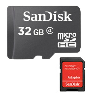 JAN 4523052007668 SanDisk microSDHCカード SDSDQ-032G-J35A ウエスタンデジタル(同) 家電 画像