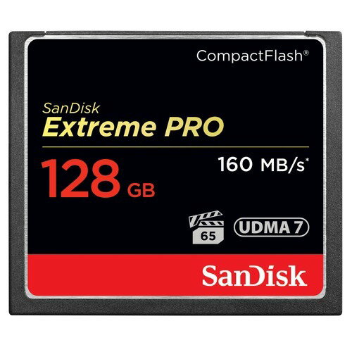 JAN 4523052012648 SanDisk コンパクトフラッシュ カード 128GB SDCFXPS-128G-J61 ウエスタンデジタル(同) TV・オーディオ・カメラ 画像