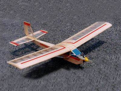 JAN 4523198000028 エンジン・ヒコーキ 2サイクル ムサシノ 組立キット プレイリー号L(エルロンバージョン) ムサシノ模型飛行機研究所 ホビー 画像