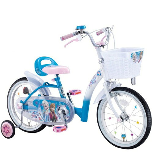 JAN 4523256002216 (自転車)(アイデス)アナと雪の女王 16インチ 子供用 幼児車 アイデス株式会社 スポーツ・アウトドア 画像