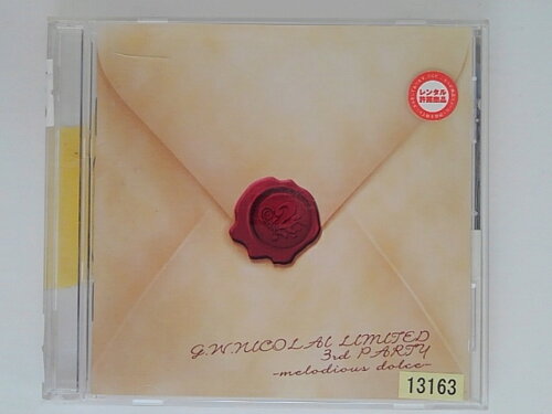 JAN 4523858900811 CD G.W.NICOLAI LIMITED3rd PARTY -melodious dolce- 株式会社ツーファイブ CD・DVD 画像