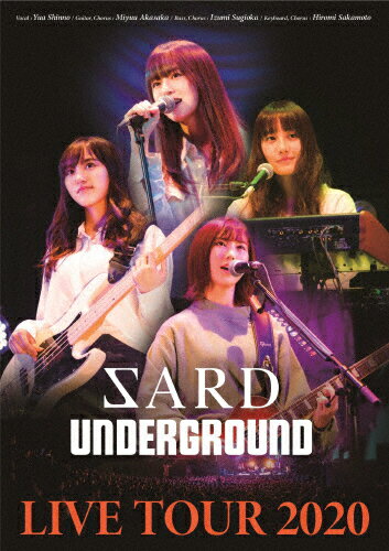 JAN 4523949095907 SARD　UNDERGROUND　LIVE　TOUR　2020/Ｂｌｕ−ｒａｙ　Ｄｉｓｃ/GZXA-8038 株式会社ギザ CD・DVD 画像