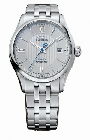 JAN 4524013004788 Kentex/ケンテックス E573M-01 腕時計 ESPY 3 エスパイ スリー クラシック デイト 自動巻き 株式会社ケンテックスジャパン 腕時計 画像