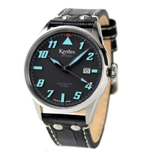 JAN 4524013006386 ケンテックス KENTEX 腕時計 メンズ SKYMAN 6 スカイマン6 パイロットウォッチ 自動巻き S688X-10 株式会社ケンテックスジャパン 腕時計 画像