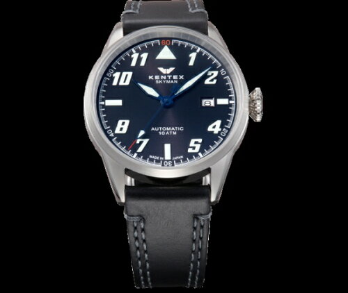 JAN 4524013006959 ケンテックス KENTEX 腕時計 メンズ 自動巻き スカイマン パイロットアルファ S688X-15 株式会社ケンテックスジャパン 腕時計 画像
