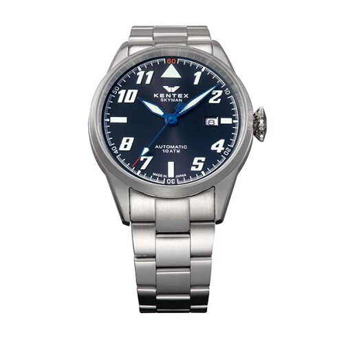 JAN 4524013007000 ケンテックス KENTEX 腕時計 メンズ 自動巻き スカイマン パイロットアルファ S688X-20 株式会社ケンテックスジャパン 腕時計 画像