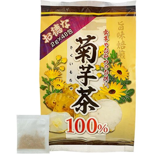 JAN 4524326100757 ユウキ製薬 菊芋茶100％ 2g×48包 ユウキ製薬株式会社 水・ソフトドリンク 画像