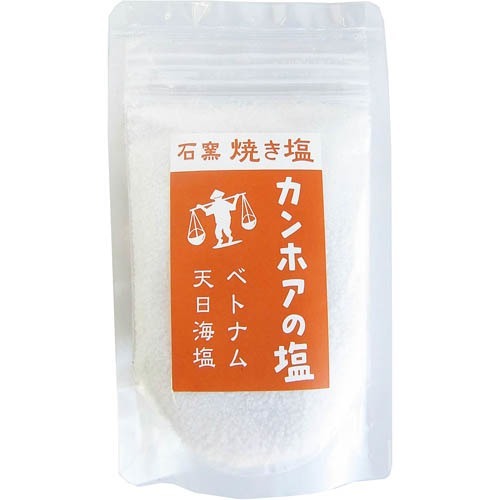 JAN 4524983000063 カンホアの塩 石窯 焼き塩(100g) 有限会社カンホアの塩 食品 画像