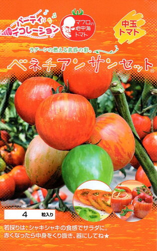 JAN 4525326009286 種子 マウロの地中海トマトパーティーデコレーションベネチアンサン サンファーム 株式会社サンファーム 花・ガーデン・DIY 画像