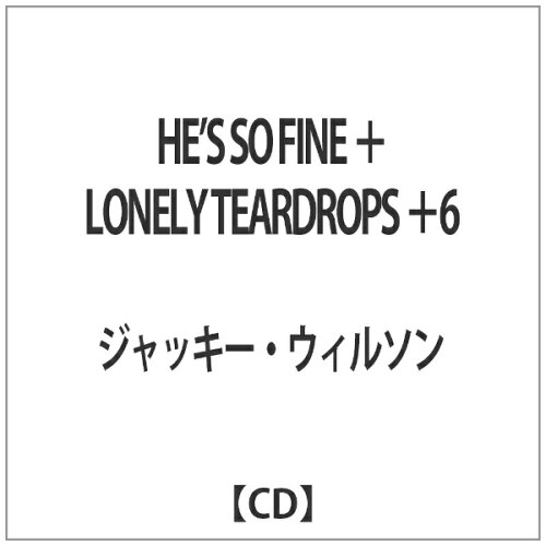 JAN 4526180172888 ヒズ・ソー・ファイン＋ロンリー・ティアドロップス ＋6/CD/OTCD-3987 株式会社ウルトラ・ヴァイヴ CD・DVD 画像