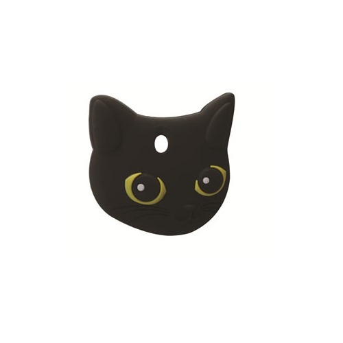 JAN 4527141102197 フィールドポイント ペットキーカバー 猫 黒(1コ入) 株式会社ワールド商事 ペット・ペットグッズ 画像