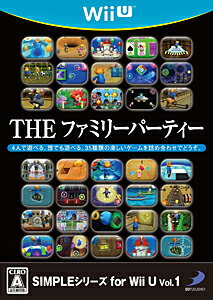 JAN 4527823996991 SIMPLEシリーズ for Wii U Vol.1 THE ファミリーパーティ/Wii U/WUPPAFPJ/A 全年齢対象 株式会社ディースリー・パブリッシャー テレビゲーム 画像