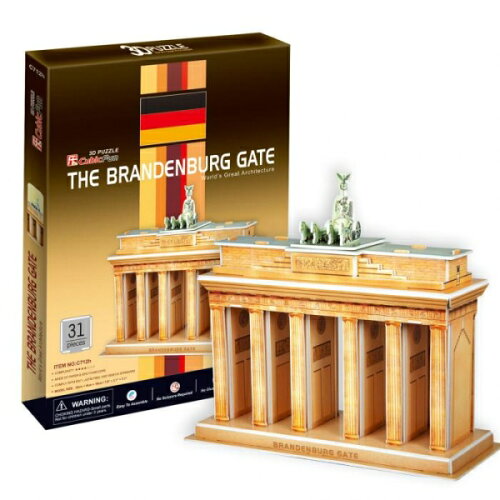JAN 4528696932819 ドイツ ブランデンブルク門 THE BRANDENBURG GATE 3D立体パズル 31ピース インテリア玩具通販 夏休み 自由研究 工作 株式会社ハートアートコレクション ホビー 画像