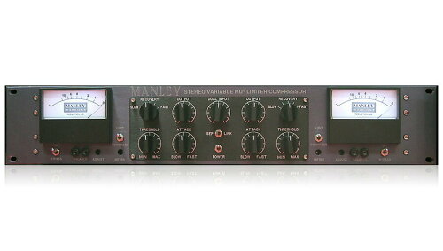JAN 4530027202034 MANLEY Stereo Variable-Mu Limiter / 10dB Compressor 株式会社フックアップ 楽器・音響機器 画像