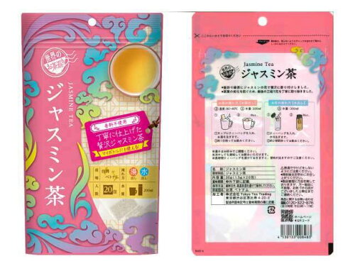 JAN 4530133008483 Tokyo Tea Trading 世界のお茶巡り ジャスミン茶 1.5X20 株式会社Tokyo Tea Trading 水・ソフトドリンク 画像