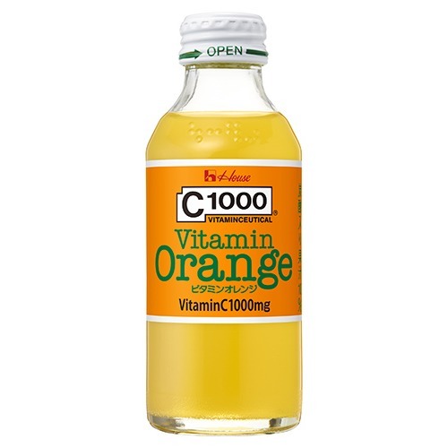 JAN 4530503877237 ハウス食品 Ｃ１０００　ビタミンオレンジ　１４０ｍｌ瓶 ハウスウェルネスフーズ株式会社 水・ソフトドリンク 画像