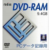 JAN 4531465012155 radius DVD-RAM RD940-400-20 ラディウス株式会社 家電 画像