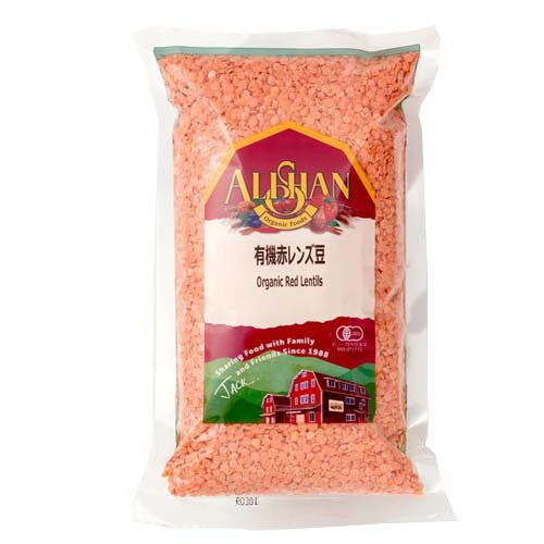 JAN 4532416100013 アリサン 有機赤レンズ豆(500g) アリサン有限会社 食品 画像