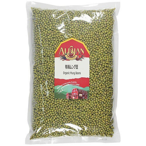 JAN 4532416100426 アリサン 有機ムング豆(1kg) アリサン有限会社 食品 画像